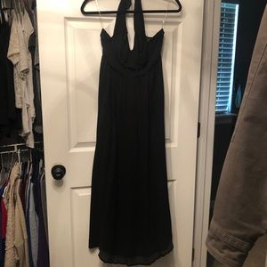 Small black maxi dress